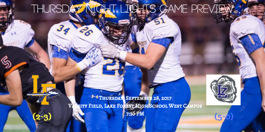 Game Preview: Lake Zurich Bears (5-0) vs. Lake Forest Scouts (2-3) 1
