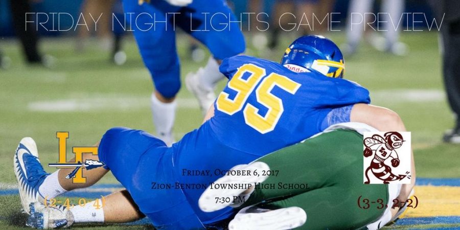 Game Preview: Lake Forest (2-4, 0-4) vs. Zion-Benton (3-3, 2-2)
