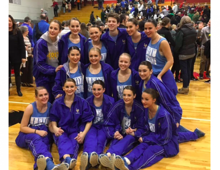 Varsity+Dance+Team+earns+trip+to+IHSA+State+Finals