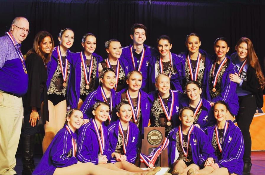 Varsity Dance Team takes home 3rd place trophy at IHSA State Final