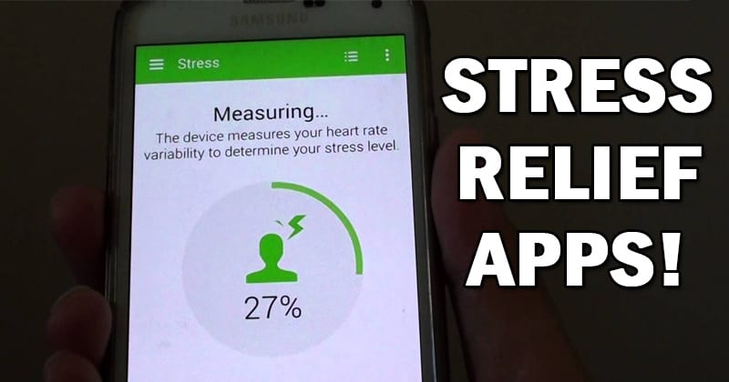 Apps that help reduce stress