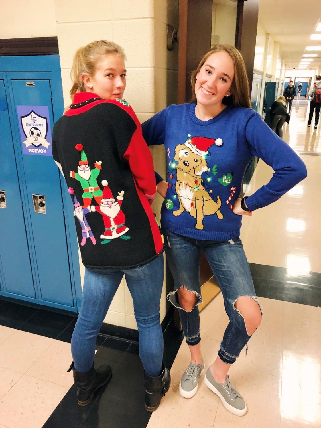 Tacky sweater outlet day