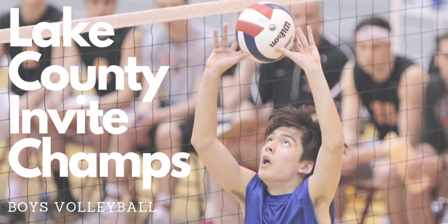 Boys Volleyball places 1st in Lake County Invite