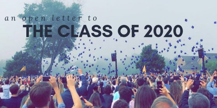An Open Letter to the Class of 2020