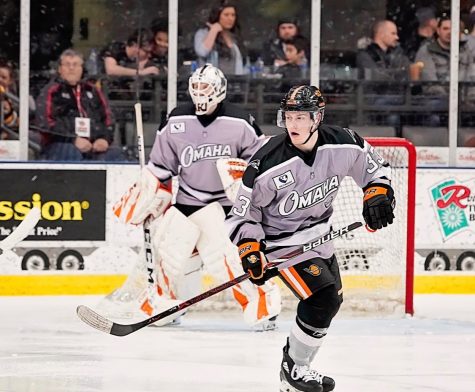 Matt Basgall is committed to play Division I hockey at Michigan State. First, hell travel the country with the USHLs Omaha Lancers.