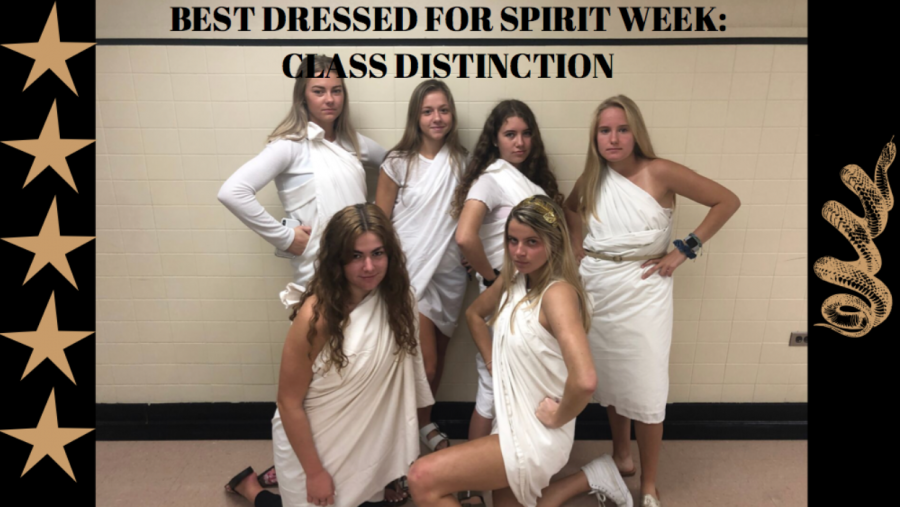 Spirit Week Day 4: Class Distinction Day!