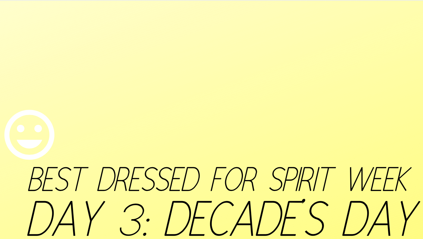 Fashion through the Decades  Fashion through the decades, Spirit week  outfits, Decades party outfit