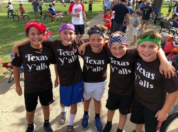 The Texas Yalls — a collection of five sixth graders — went on a cinderella run in last Saturdays tournament.