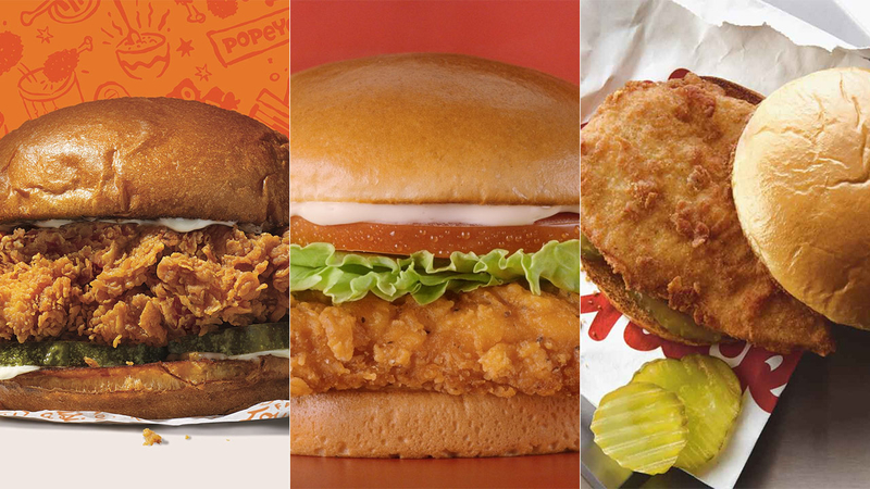 Who has the best chicken sandwich?