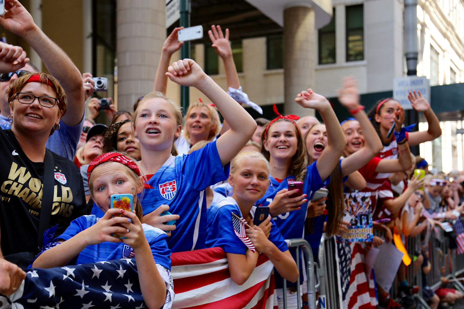 US Women's Soccer World Champions Ticker Tape Parade | by NYCDOT