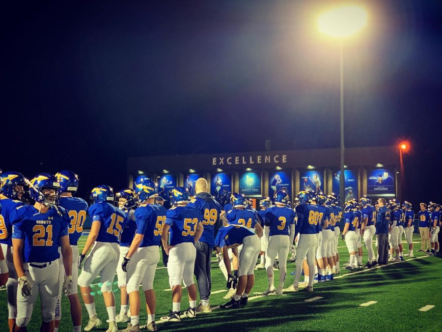 White pants, football weather, and self-esteem boosting on Oct 4 vs. Waukegan.