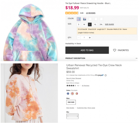 tie dye jumper urban outfitters