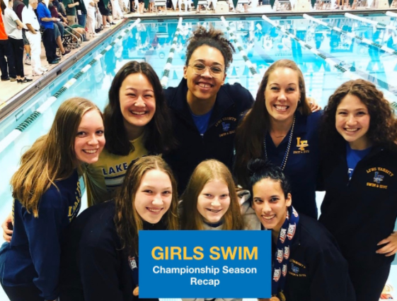 From top to bottom, left to right: Lauren Kingsley, Ashley Updike, Kendra Joachim, Carolyn Grevers, Isabella Lewin, Mary Grace King, Emma Darling, Julia Tanna. The IHSA State Meet was Nov 23 and 24 at New Trier.