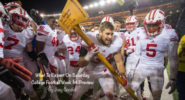 This week usually excites us because of a de-facto B1G East Championship called The Game, but the Battle for Paul Bunyan’s Axe, a B1G West Championship game, will be getting the spotlight this week.
