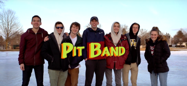 Left to Right: Evan Jasica, Jack LaVanway, Luke Gulson, Ryan McFadden, Luke Gerskovich, Danny McKiernan, Lucy Rubinstein