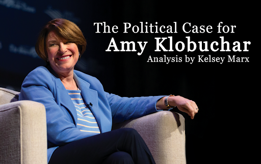 Senator Amy Klobuchar is hoping to win over moderate Democrats.