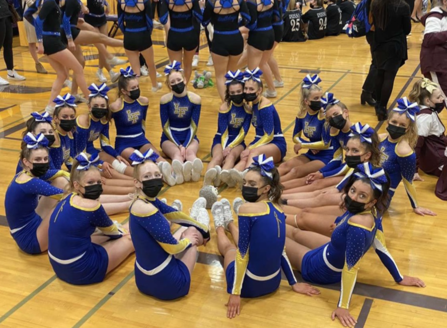 Girls Varsity Cheer Heads to State for the First Time in Over 20 years