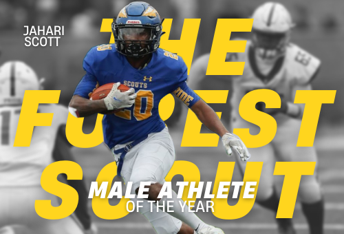 The Forest Scouts 2022 Male Athlete of the Year: Jahari Scott