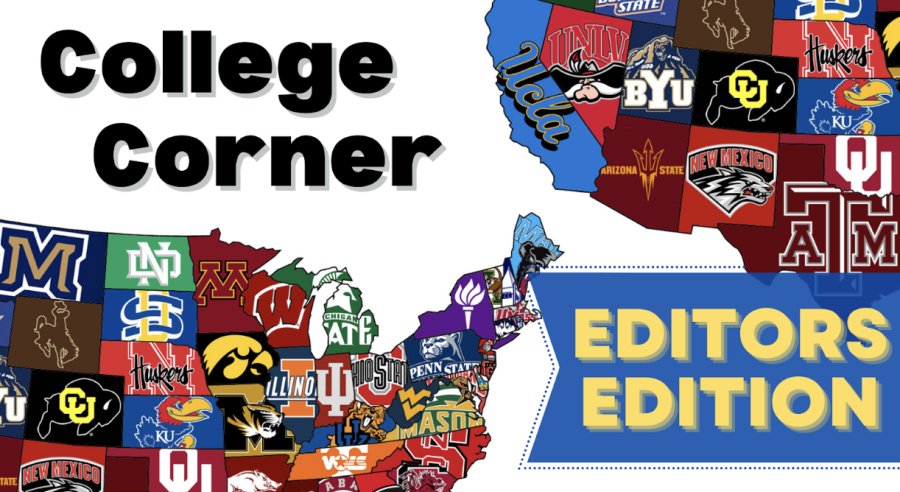 College Corner: Editors Edition