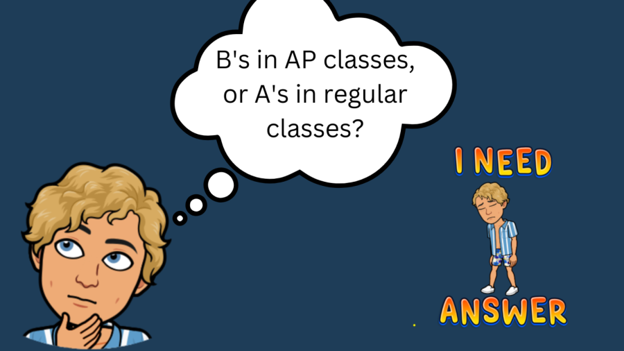 Is it better to have A’s in regular classes or B’s in AP classes?
