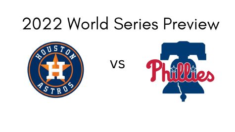 World Series Preview