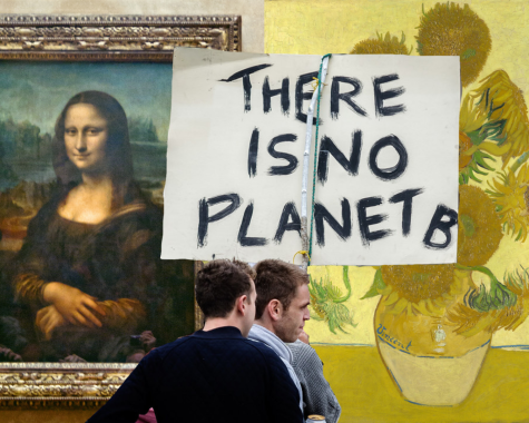 In attempt to gain attention for calamity of climate change, some protesters attacking famous art pieces. 