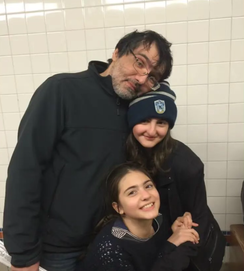 Stepaniants with her father and older sister in Russia. (Courtesy of Natalee Stepaniants)