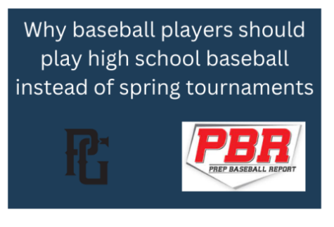 Spring travel baseball is detrimental for high school players