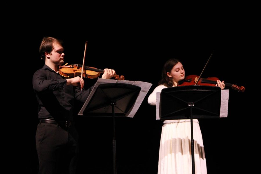 The brother and sister team will perform Mozart.