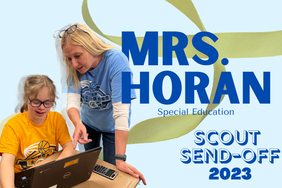 Special Education teacher Sandy Horan will retire this year after 28 years.