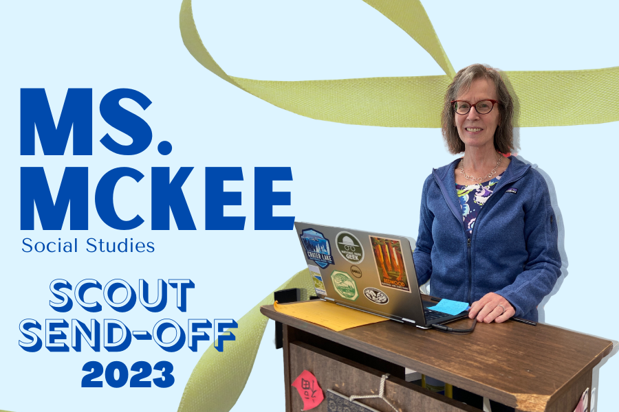 Ms. McKee - champion for examining worlds cultures - set to retire after 35 years