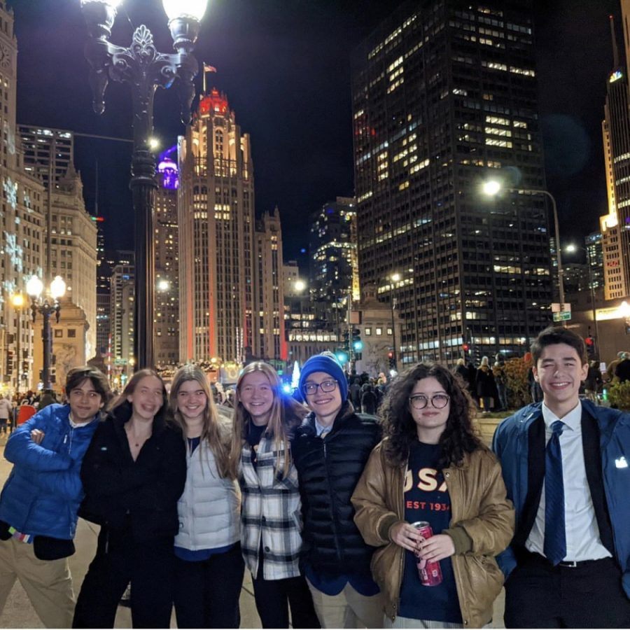 The team in Chicago for JSA Fall State.