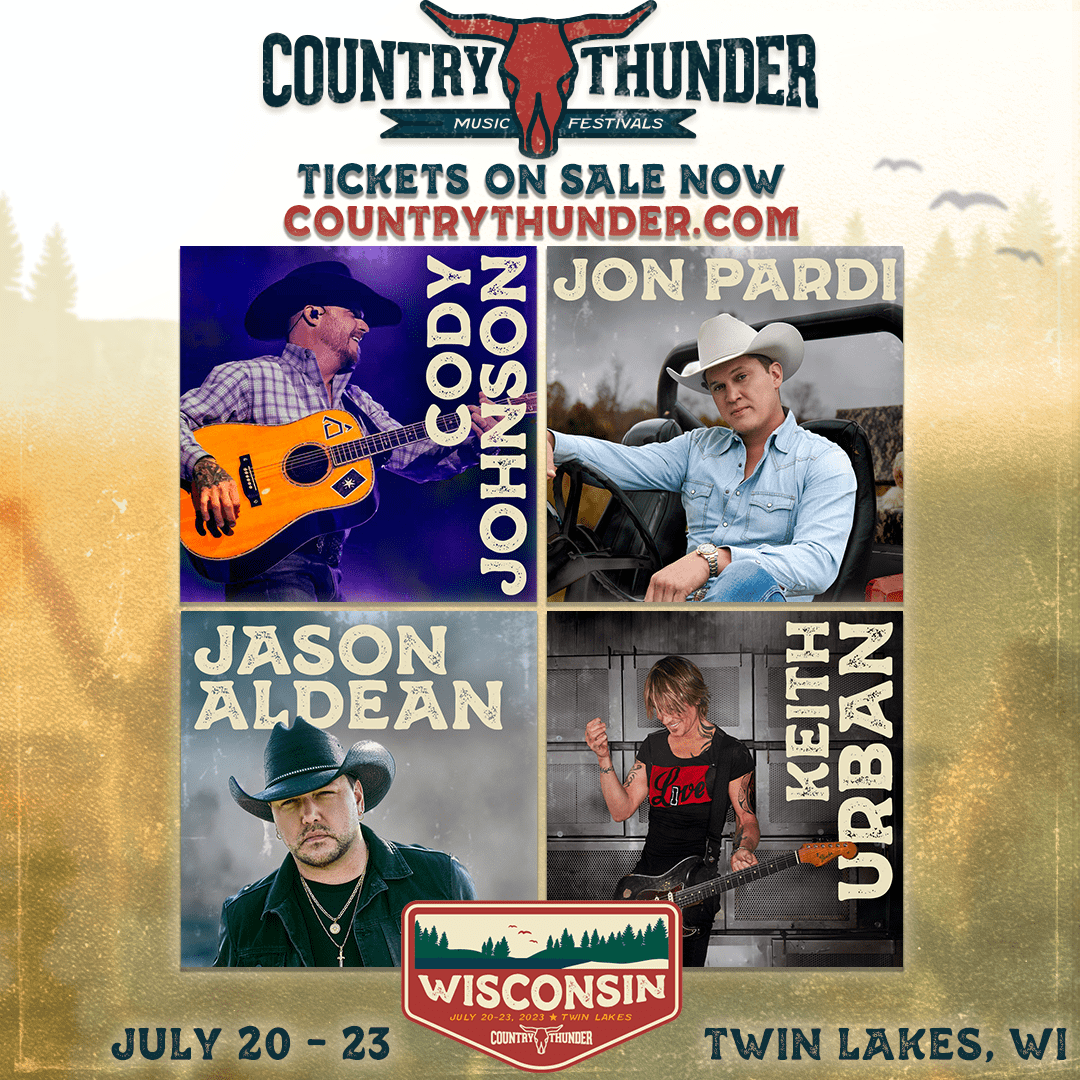 Country Thunder Announces 2023 Lineup For Wisconsin – Win Tickets! | 95.3  The Bull