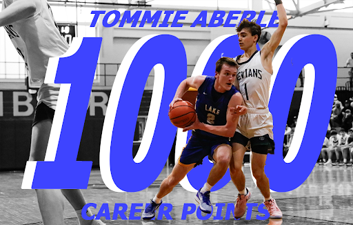 Aberle achieves 100 career points against Wildcats