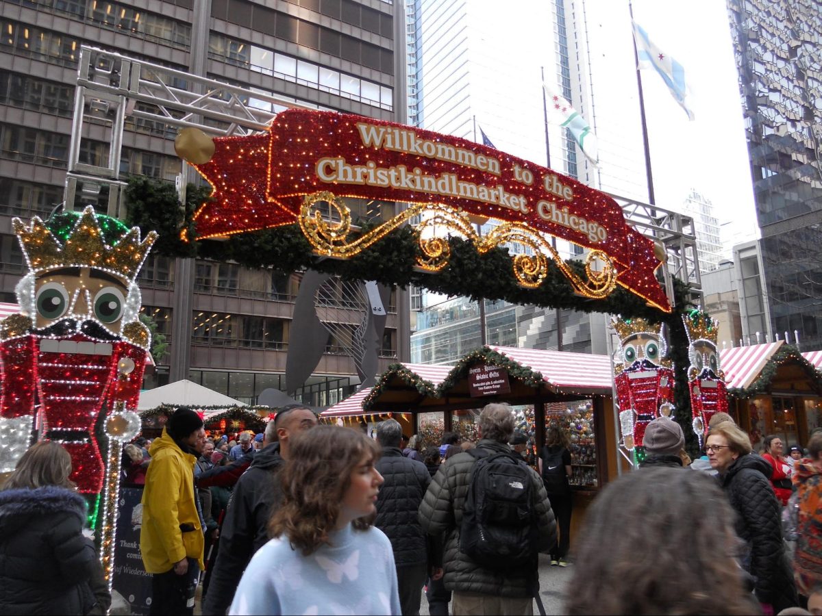 Entrance of the Christkindlmarket (Courtesy of Katie-May Newman)