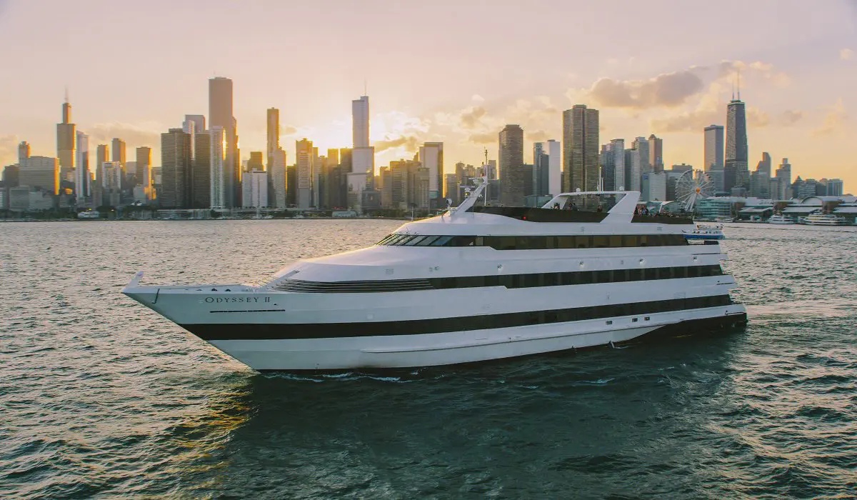 Odyssey Boat, courtesy of Navy Pier Website.