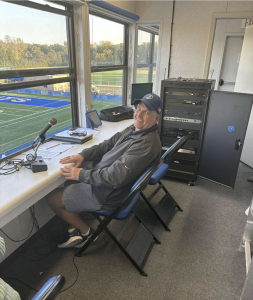 Skoo Walker, LFHS athletic announcer
Photo Courtesy of Nate Borland