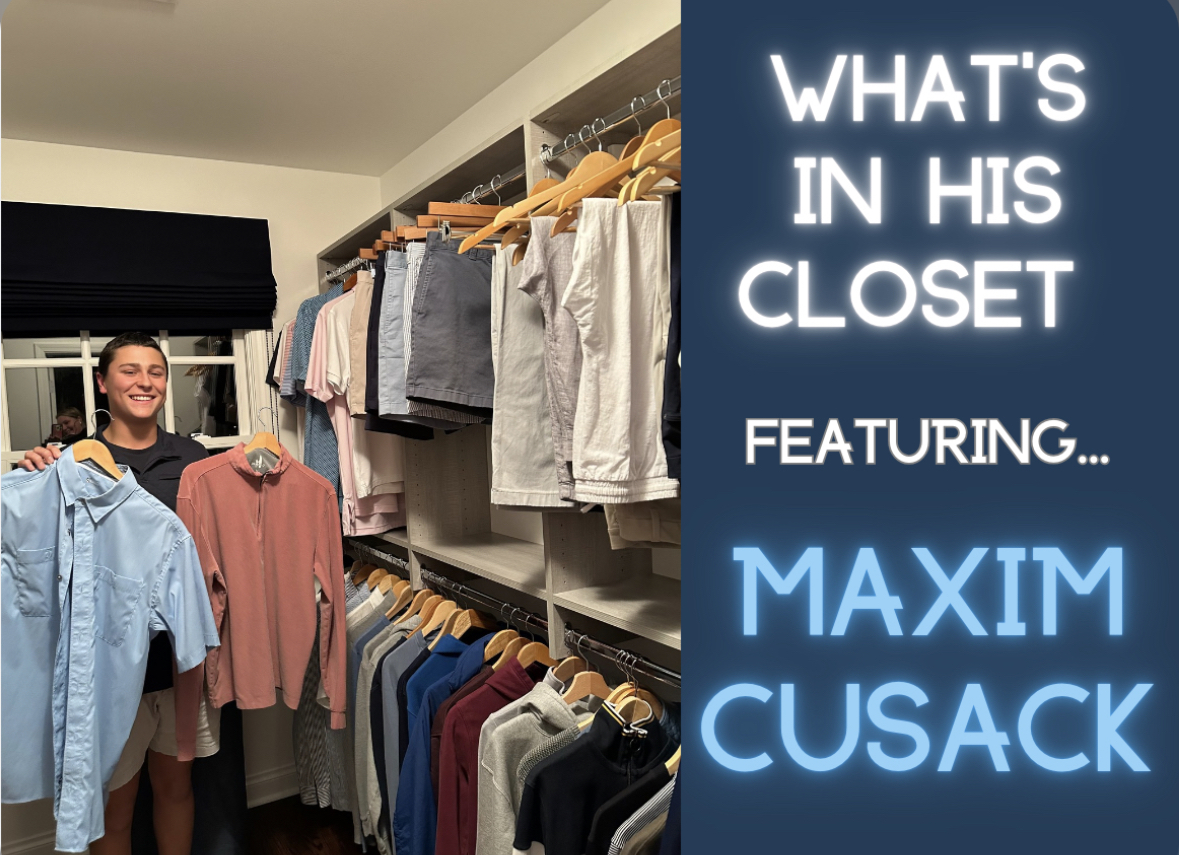 What's In His Closet? Ft. Maxim Cusack