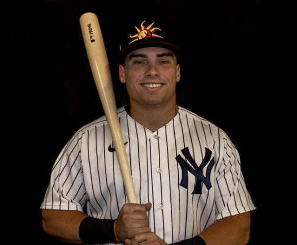 Caleb Durbin in the Yankees Jersey