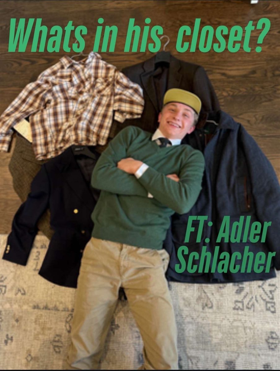 What's in his closet? Ft. Adler Schlacher