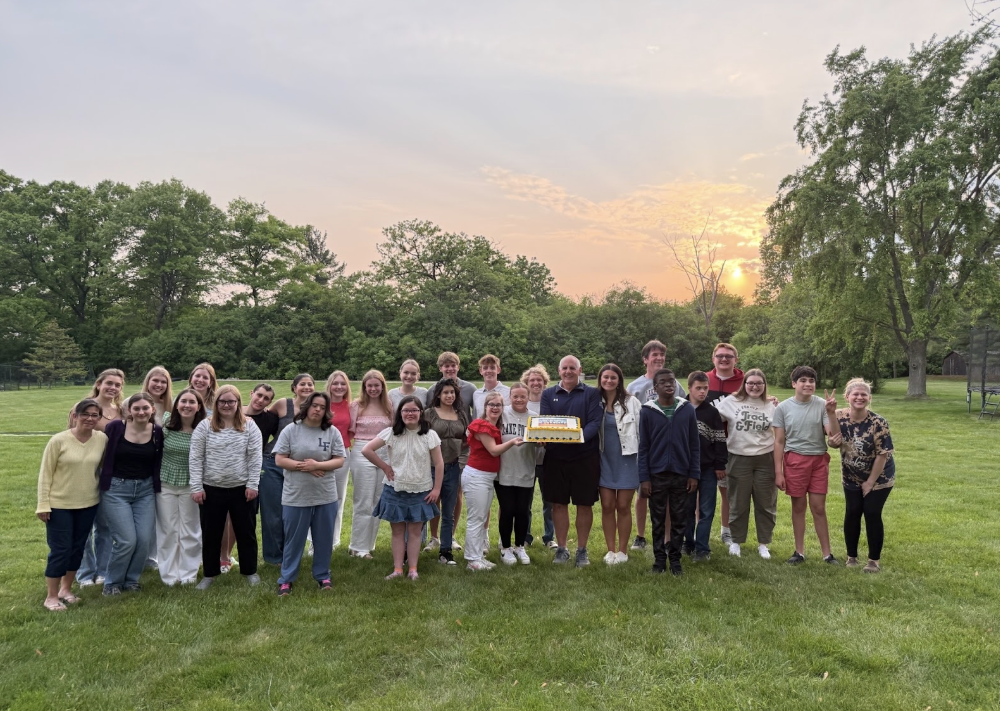 Integrated Wellness end-of-the-year dinner party. (Image courtesy of senior Molly Thomas)
