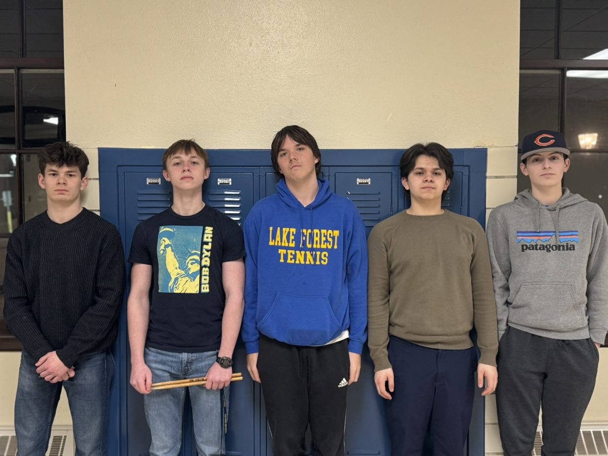 Performed by: sophomores James Makins, Peter Wade, and Egan Walsh, and juniors Nick Alarcon and Marcel Meyer.