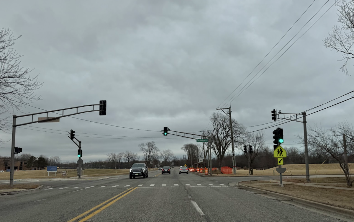 The Waukegan and Westleigh intersection near West Campus has been the site of accidents for years. Construction this month is meant to change that.