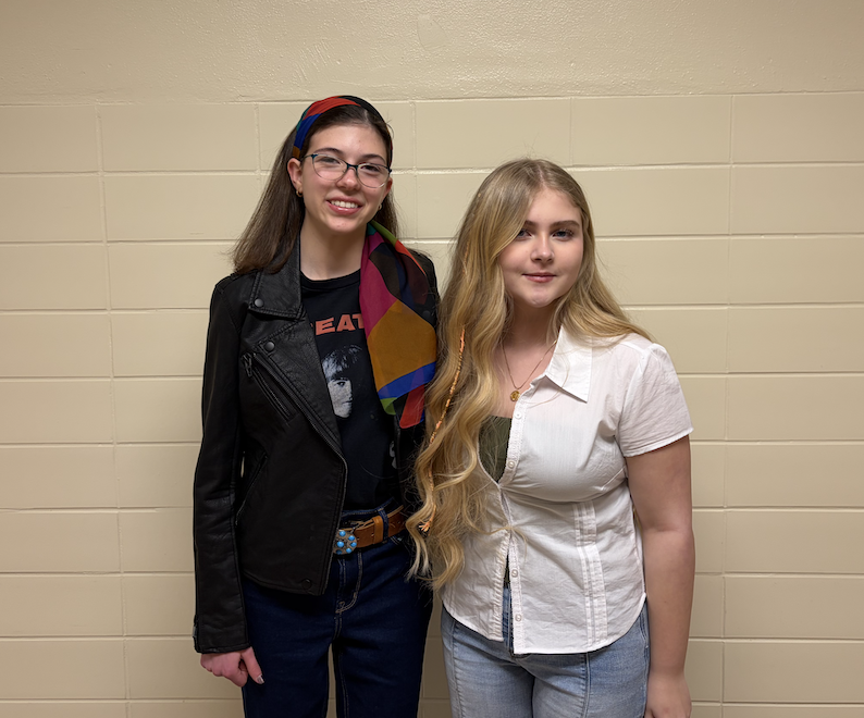 Performed by: freshmen Morgan Papadakes and Caroline Tye.