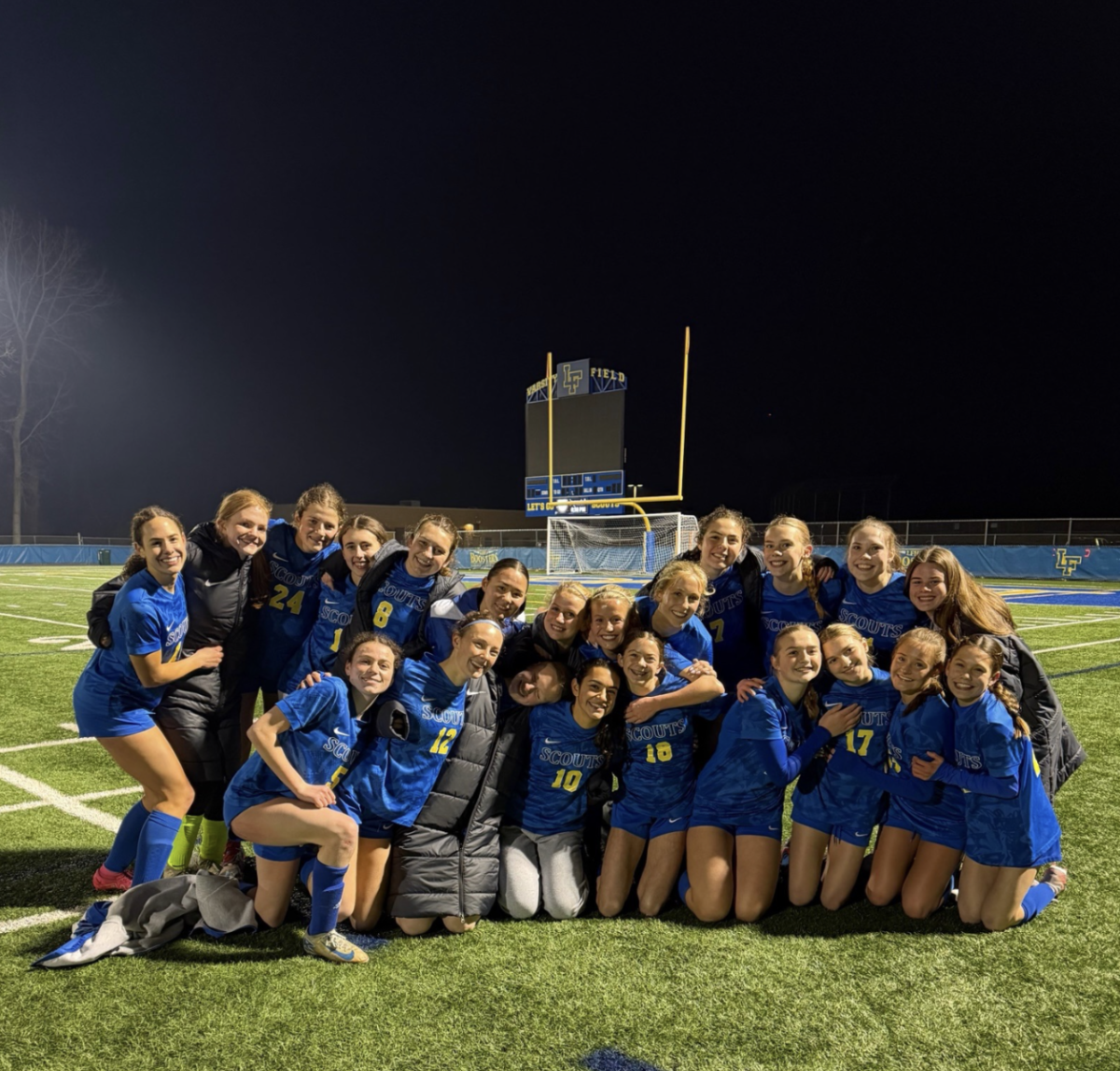 2025-2026 LFHS Girls Varsity Soccer Team. (Photo courtesy of Anna Jasper)